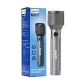 ALU dobíjecí svítilna Philips SFL2143/10, šedá, vzdálenost paprsků až 950 m