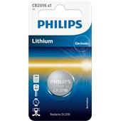 Baterie Philips CR2016/01B Lithiová 3.0V knoflíková 1ks