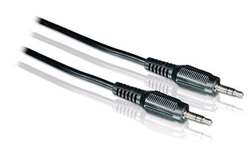 Kabel stereofonní Philips SWA2533W/10, černý, 3,0 m