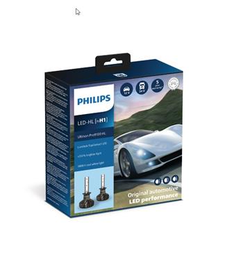 LED autožárovka Philips 11258U91X2, Ultinon Pro9100 2ks v balení