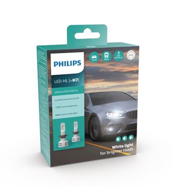 LED autožárovka Philips 11972U51X2, Ultinon Pro5100 2ks v balení