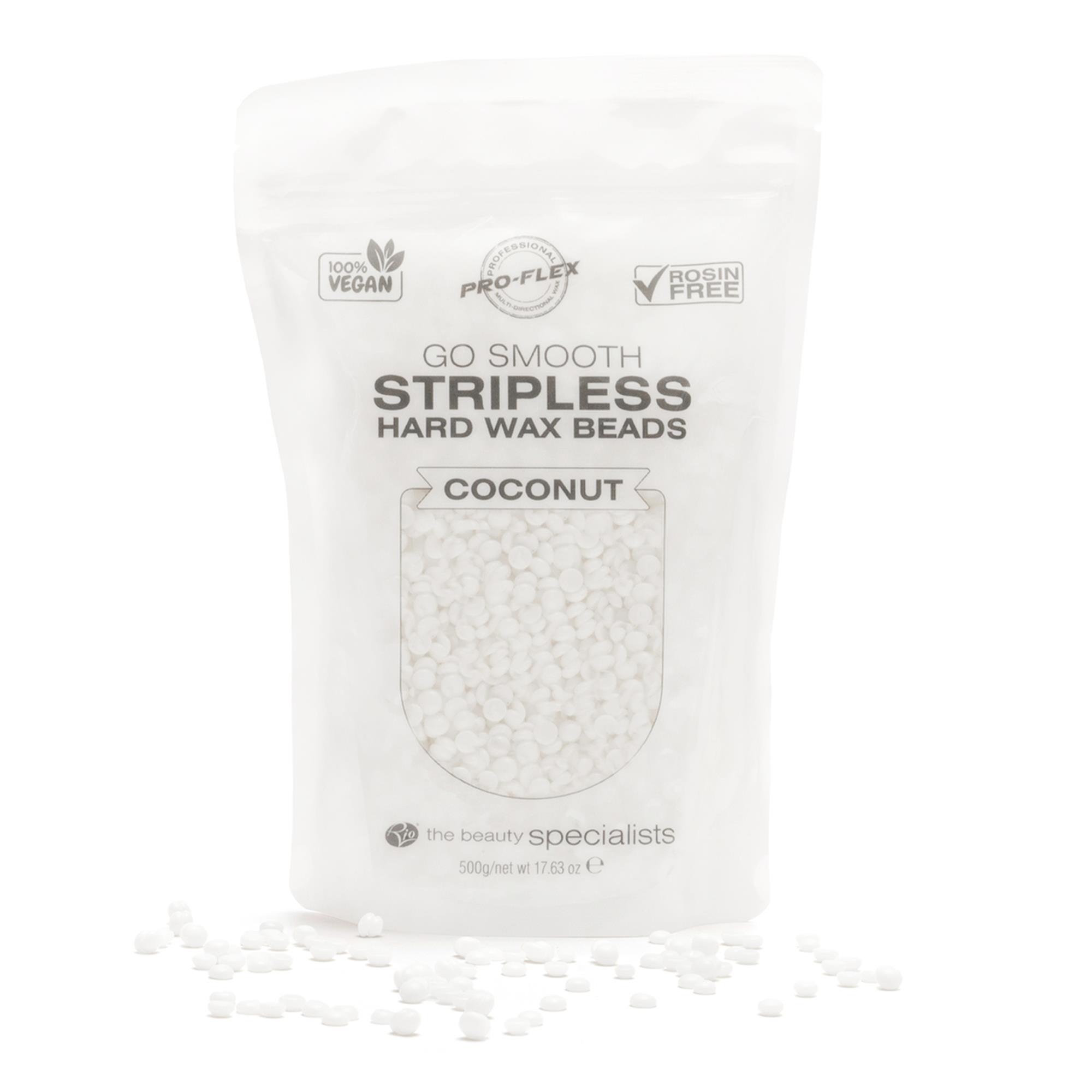 RIO Stripless hard wax beads 5x, COCONUT