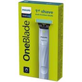 Zastřihovač OneBlade Philips QP1324/20, blankytně modrá,  ideální pro první holení , OneBlade First Shave